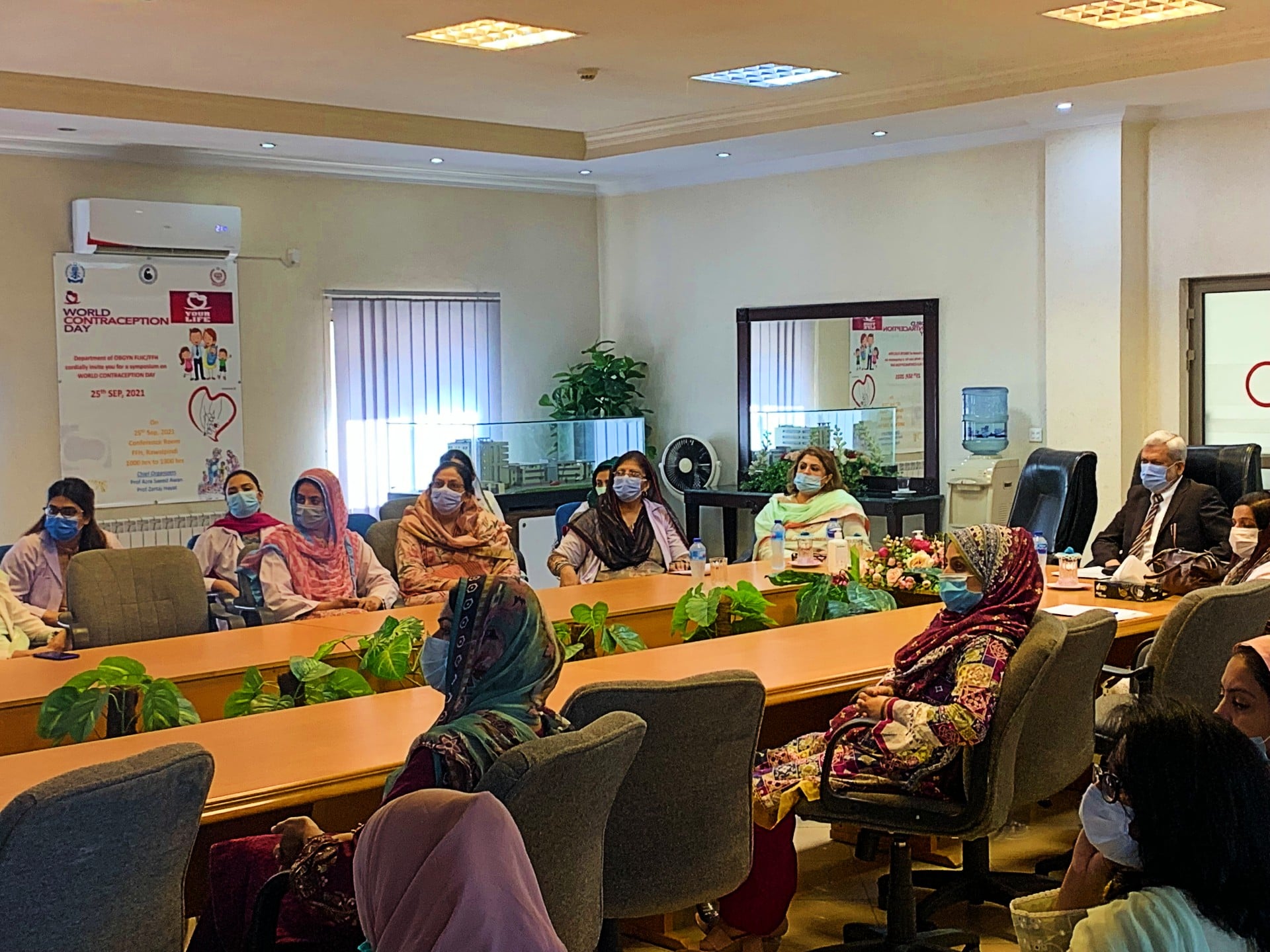 World Contraception Day, Sep 2021 Fauji Foundation Hospital Rawalpindi